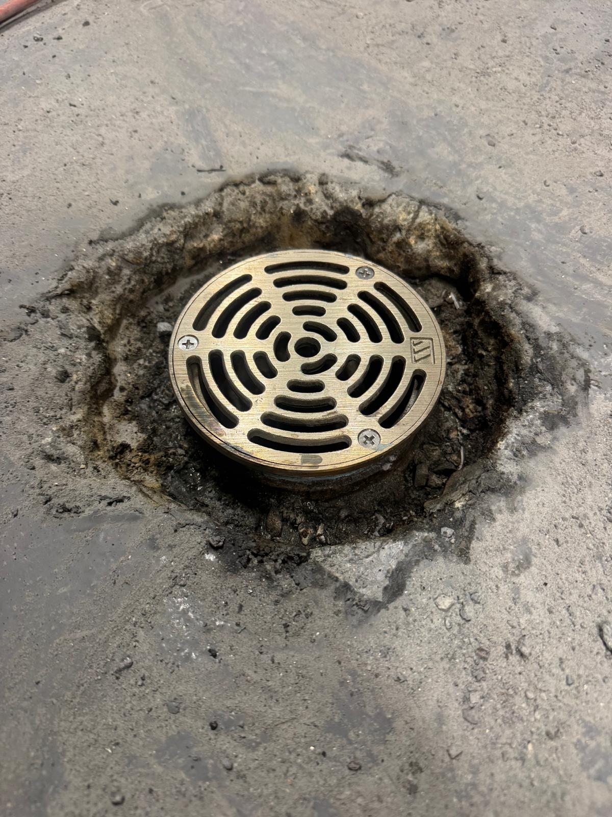 Drainage system installation by HYDROPRO