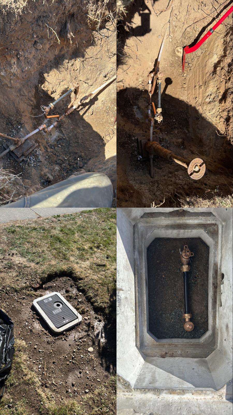 Trenchless water main replacement by HYDROPRO
